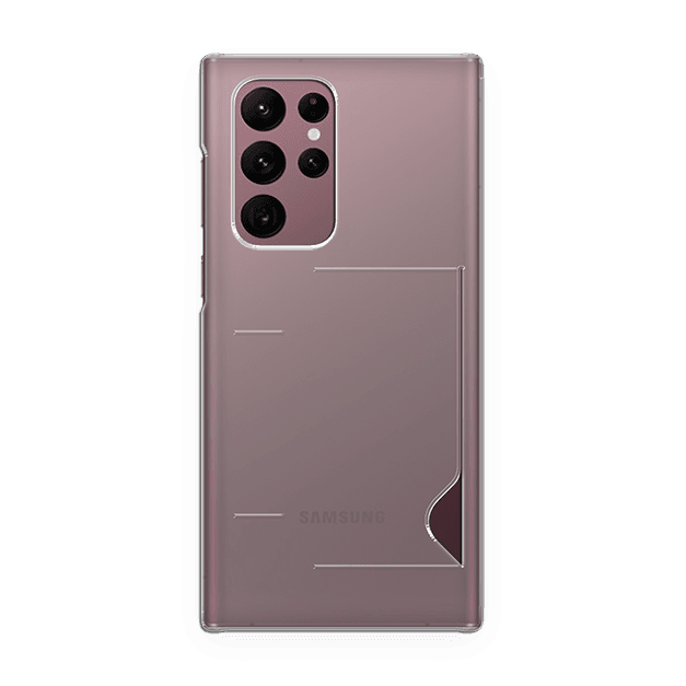갤럭시 S22 Ultra 반투명 카드 케이스 - 1